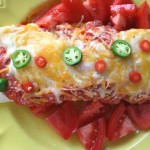 Thumbnail image for Burritos!: Zucchini & Bean Burrito with Garden Salsa & Tillamook Colby Jack Cheese Recipe